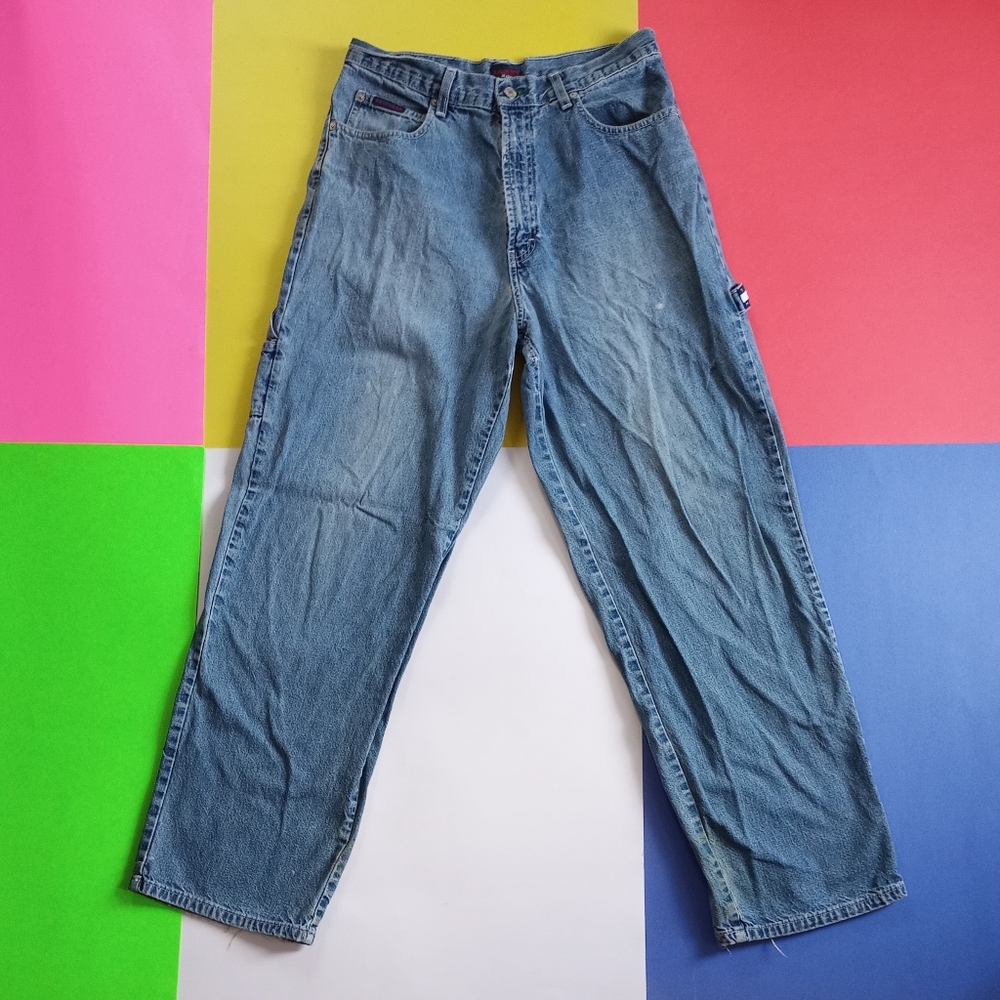 *Sold*Vintage Tommy Hilfiger Carpenter Denim Jeans - Picture 10 of 10
